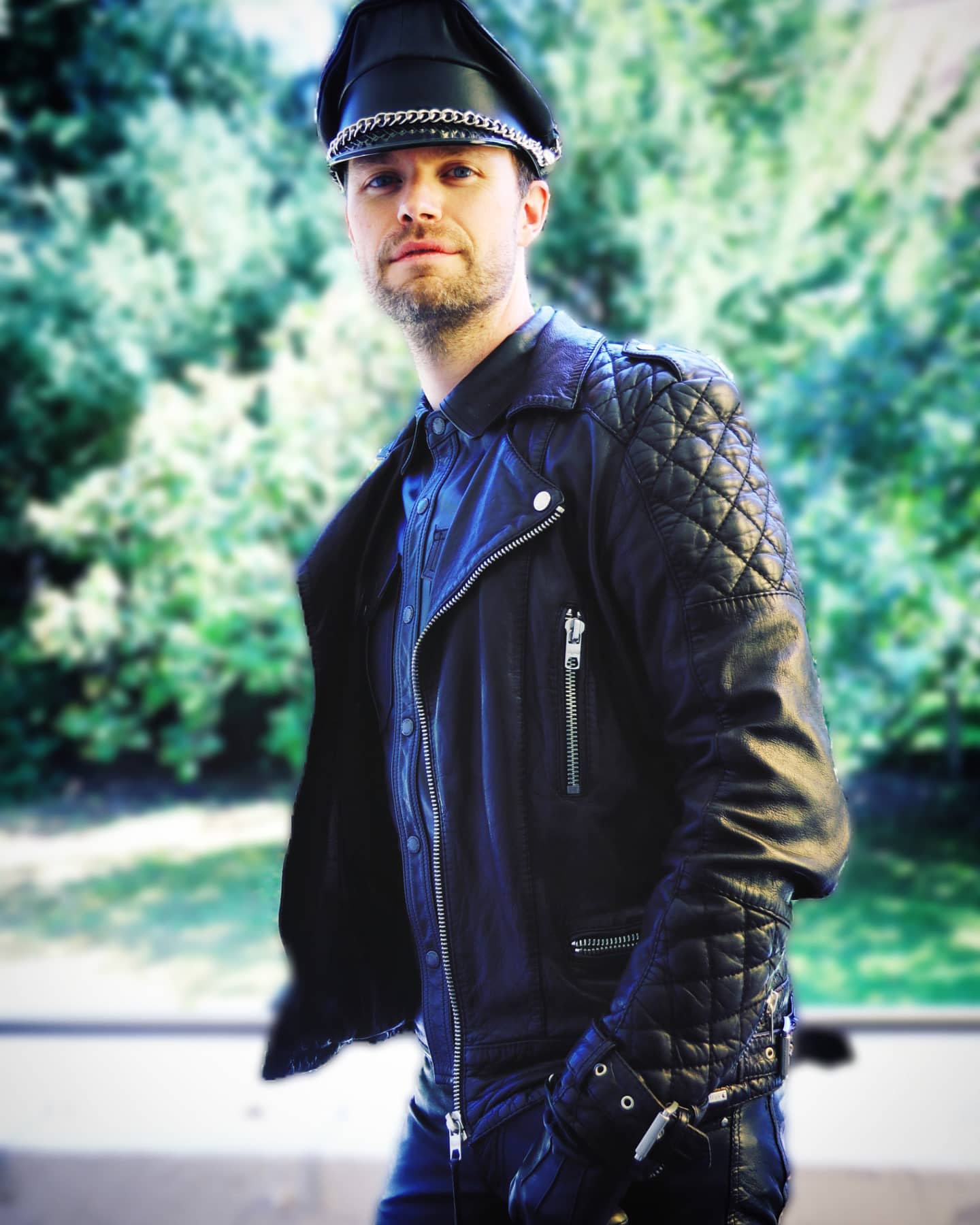 All Black Leather Jacket Styles -doublechocinsta